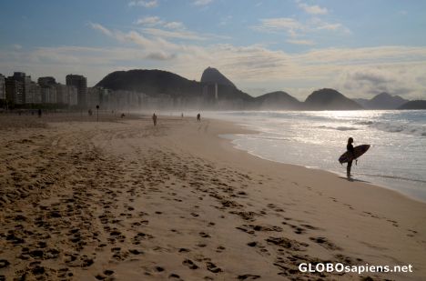Postcard Rio de Janeiro (BR) - waiting for a wave