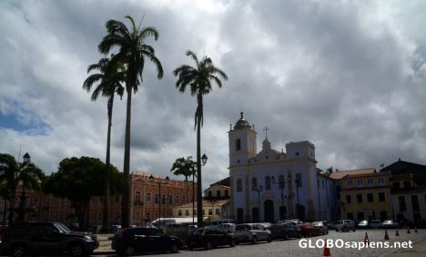 Postcard Salvador de Bahia (BR) - Terreiro de Jesus sq