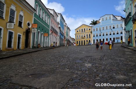 Postcard Salvador de Bahia (BR) - Pelourinho's Cidade