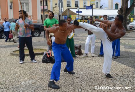 Postcard Salvador de Bahia (BR) - capoeira practice 6