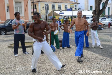 Postcard Salvador de Bahia (BR) - capoeira practice 8
