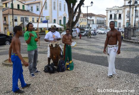 Postcard Salvador de Bahia (BR) - capoeira practice 10