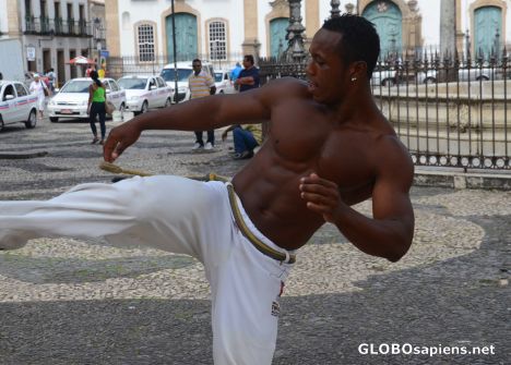 Postcard Salvador de Bahia (BR) - capoeira practice 12