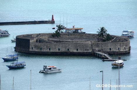 Postcard Salvador de Bahia (BR) - a little fort