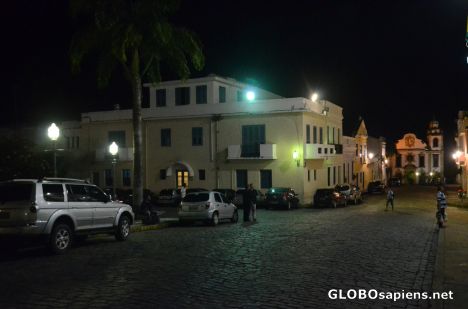 Postcard Olinda, PE (BR) - old town at night 4