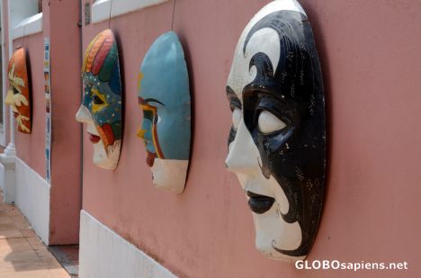 Postcard Olinda, PE (BR) - masks