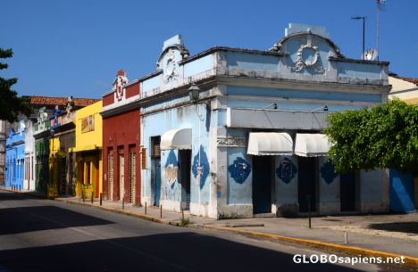 Postcard Olinda, PE (BR) - old street car train station