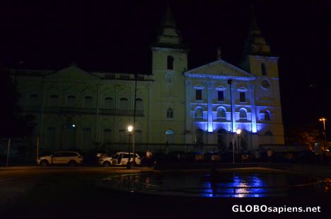 Postcard Sao Luis, MA (BR) - church at night