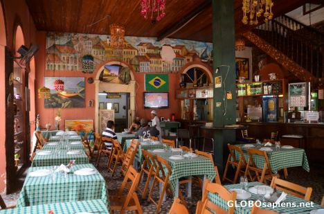 Postcard Sao Luis, MA (BR) - Restaurante d'Antiga Mente