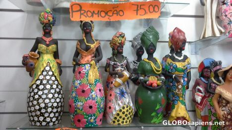 Postcard Dolls from Bahia