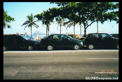 Postcard Parking Rio style
