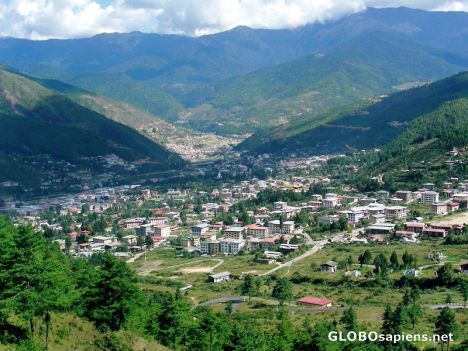 Postcard Thimphu