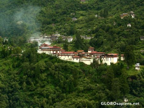 View of Tongsa Dzong 1