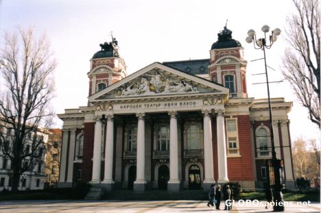 Postcard ivan vazov theatre
