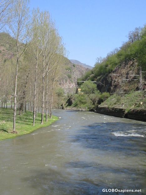 Postcard Iskar river