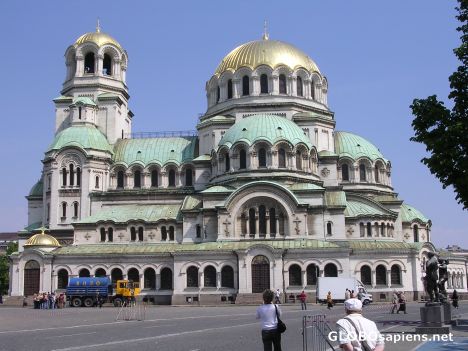 Postcard Cathedral in Sofia