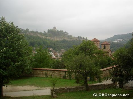 Postcard Rainy day in Tarnovo
