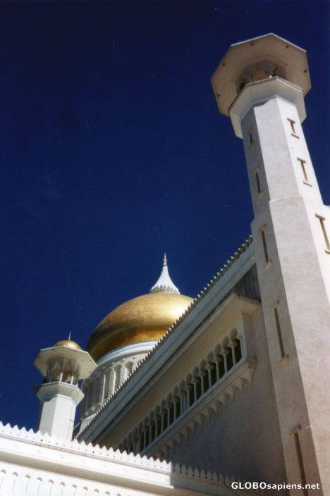 Postcard National Mosque - Brunei