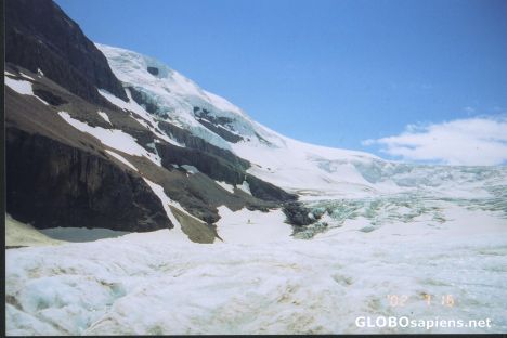 Postcard Columbia Icefield