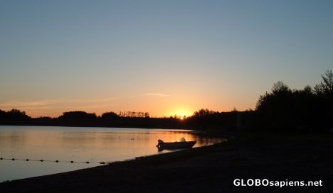 Postcard Sunrise at Mink Lake