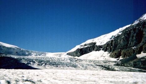 Postcard Columbia Glacier
