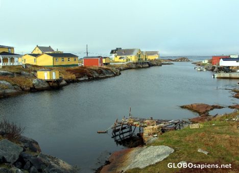 Postcard Newtown - the Venice of Newfoundland