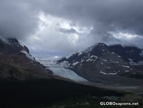 Postcard Columbia Glacier