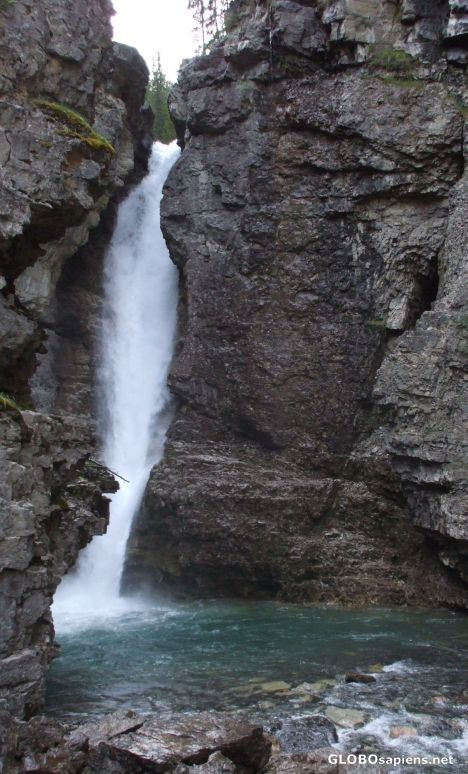 Postcard Upper Johnston Falls