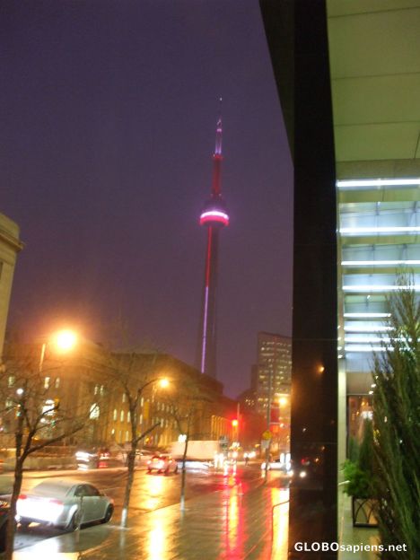 Postcard CN Tower at Night