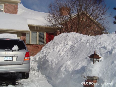 Postcard Second Highest Snowfall in Ottawa's History - 2008