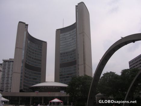 Postcard Toronto City Hall