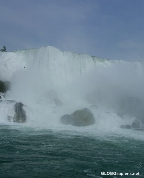 Postcard Canadian waterfall 2