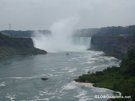 Postcard Niagara - The Canadian Horseshoe falls