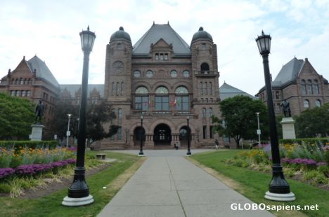 Postcard Toronto-Ontario Legislative Building