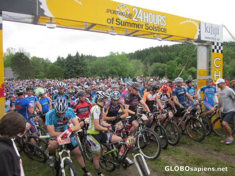 Postcard North America's Largest 24 Hour Mountain Bike Fest