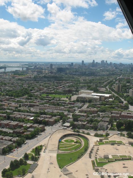Postcard View from the Tower of Montreal II