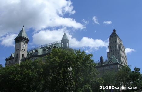 Postcard Quebec City - City Hall