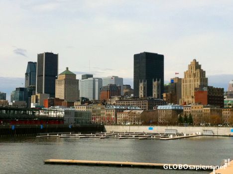Postcard Montreal (QC) - the Old Port