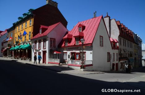 Postcard Quebec City (CA,QC) - Restaurant of Old Canadians
