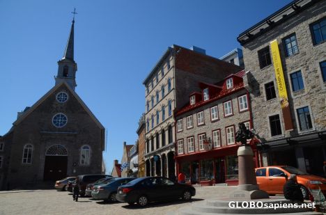 Postcard Quebec City (CA,QC) - Notre Dame des Victoires