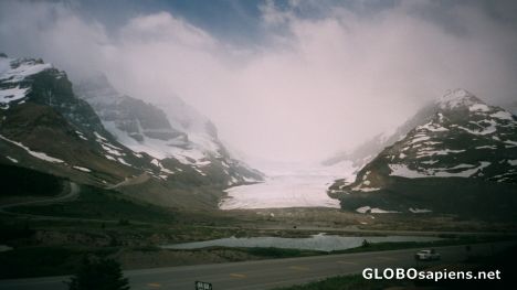 Postcard Athabasca Glacier