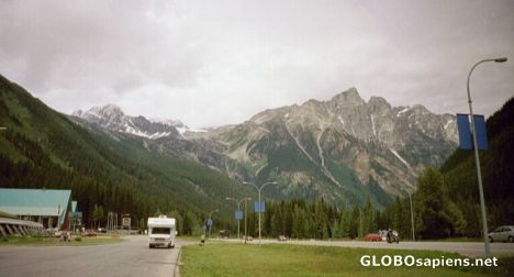 Postcard Canadian Rockies