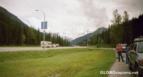 Postcard The Rockies