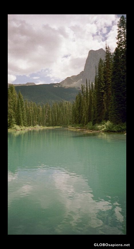 Postcard That lake in the Rockies