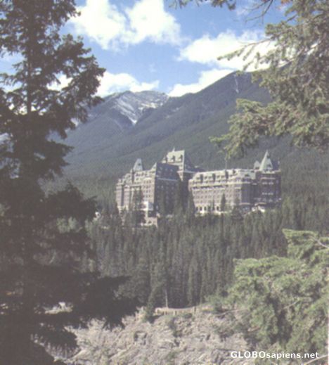 Postcard Banff Springs Hotel