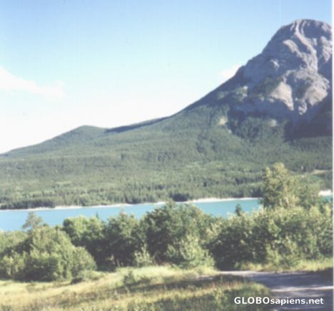 Postcard Maligne Lake-Jasper