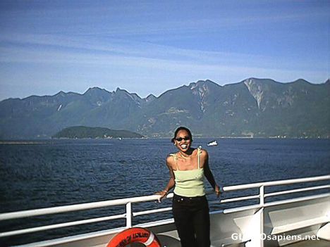 Postcard Me on BC Ferry
