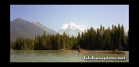 Postcard Mount Robson