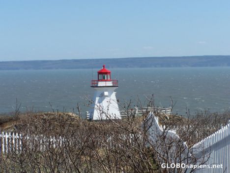 Postcard The Lighthouse of Cape Enrage