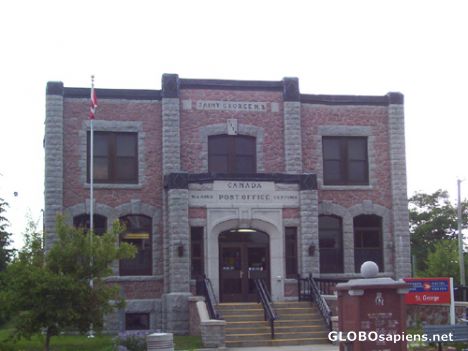 Postcard Granite Post Office, Saint George
